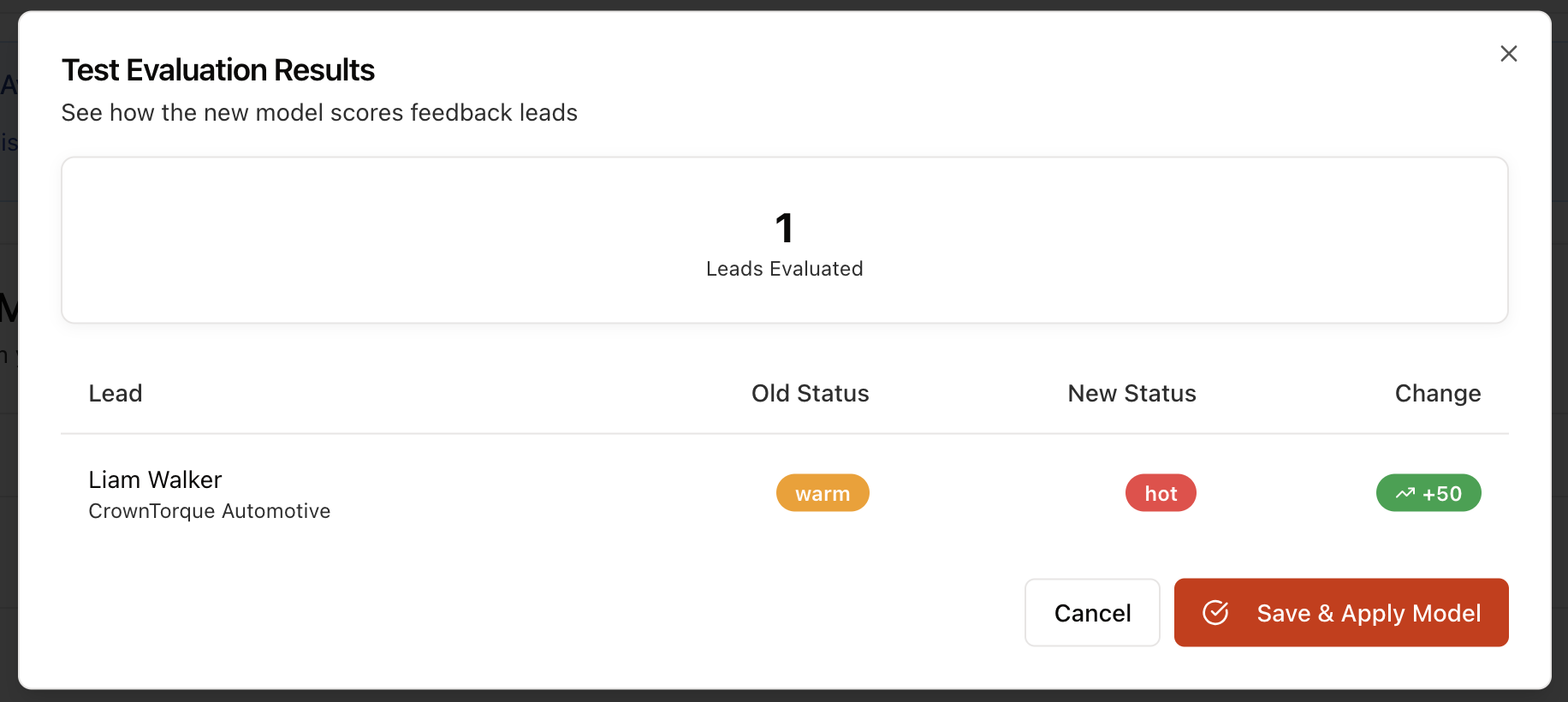 Trailspark Model Refinement Preview